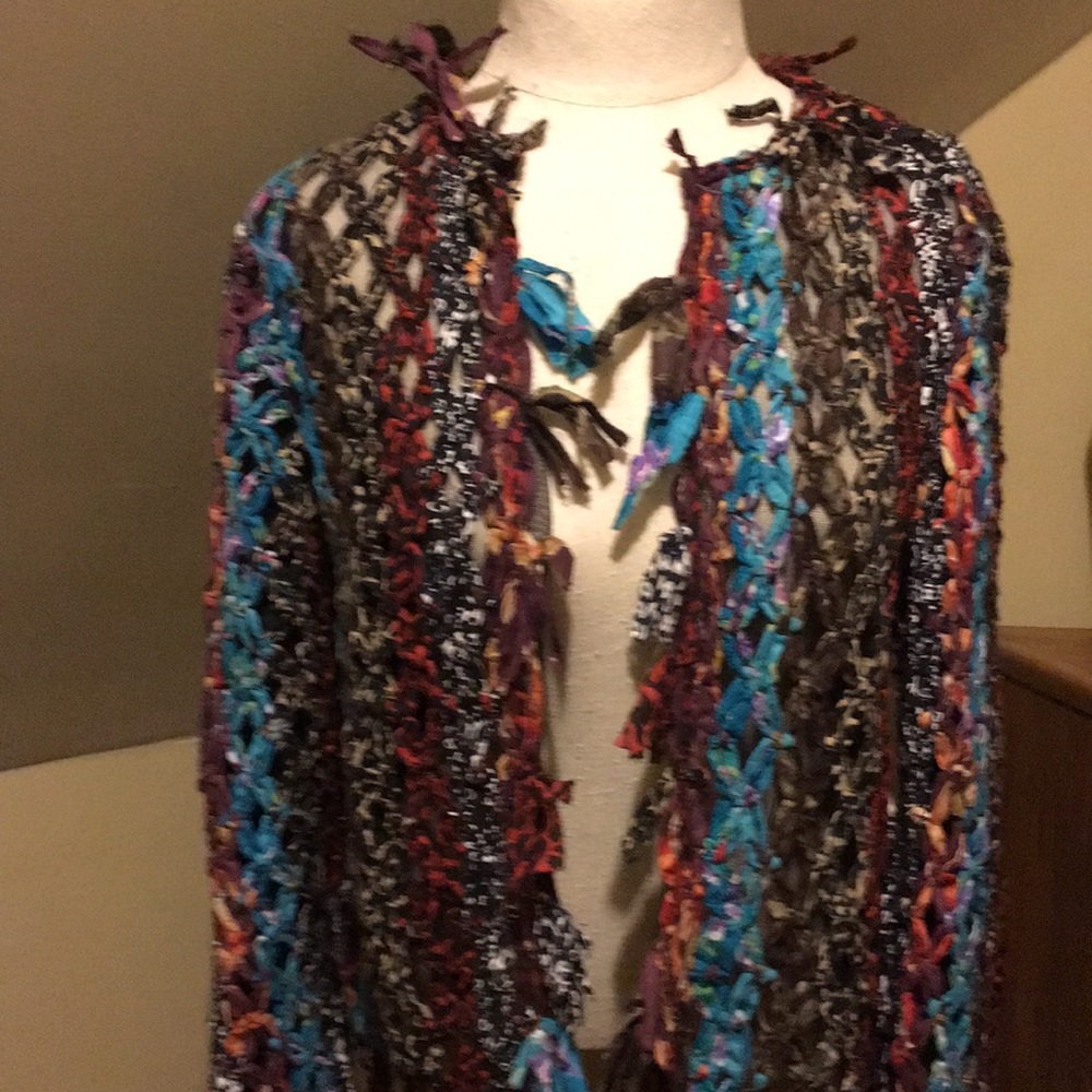 “Rag” jacket, multicolored.